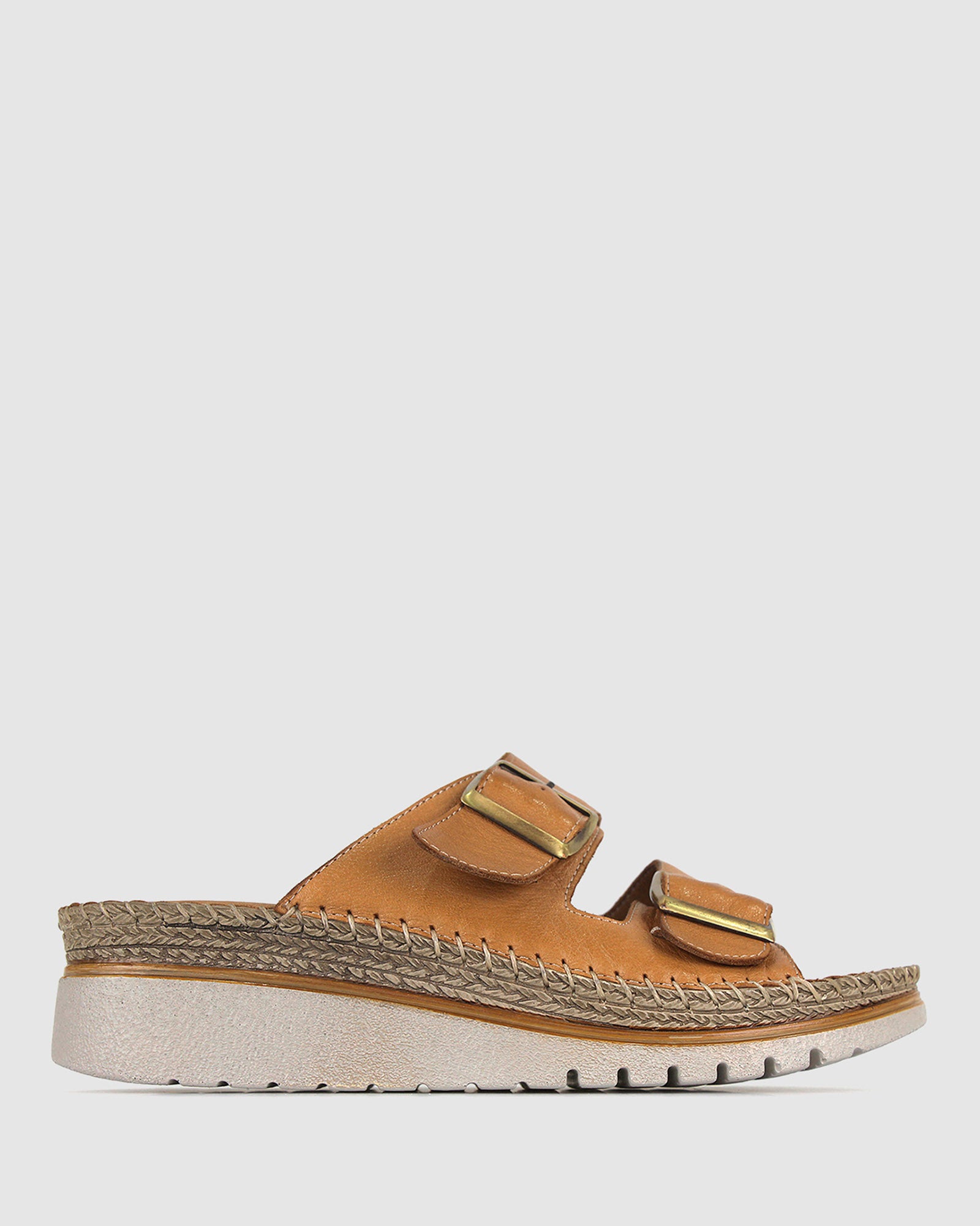 Buy WISE Leather Wedge Espadrilles by AIRFLEX online - Betts