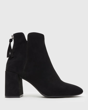 REX Block Heeled Ankle Boots