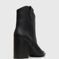 JACKSON Stacked Heel Ankle Boots