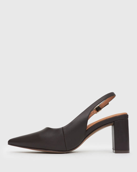 FLOUNDER Pointy Toe Slingback Pumps