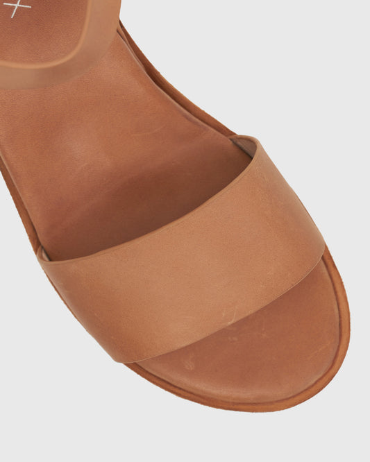 PRE-ORDER SANDREA Stacked Heel Wedges