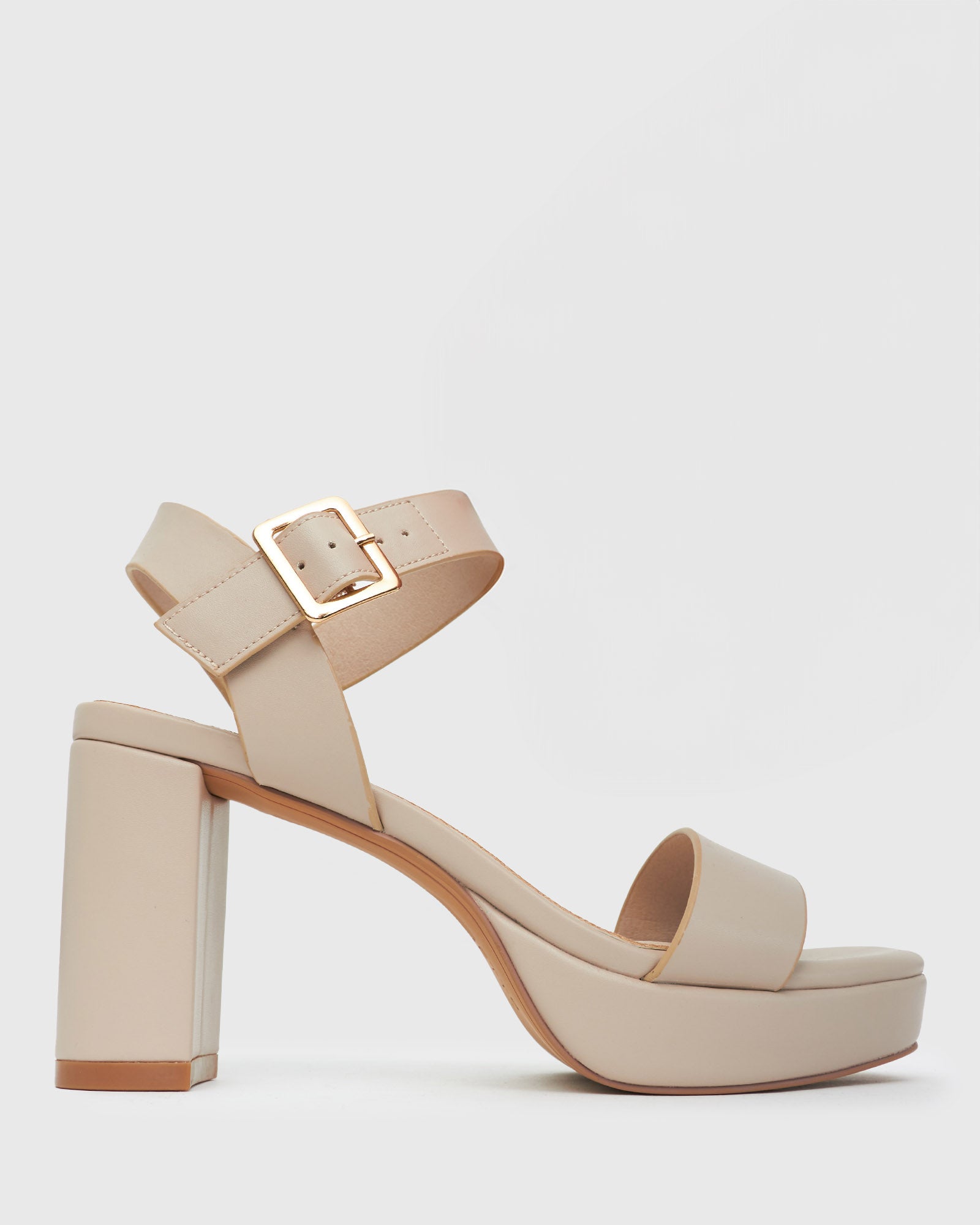 Buy BRIANA Block Heel Platform Sandals by BETTS online - Betts