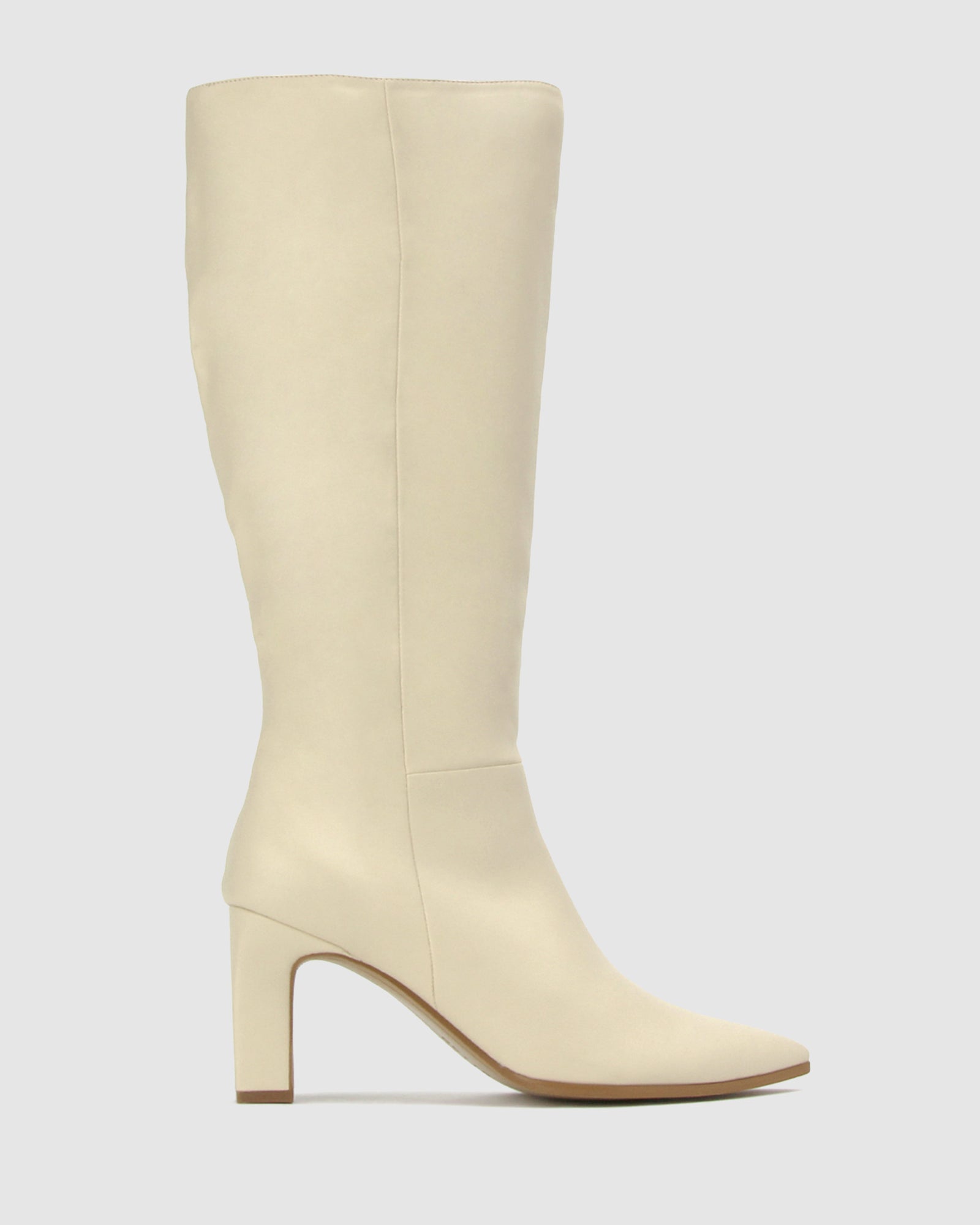 Tall on sale cream boots