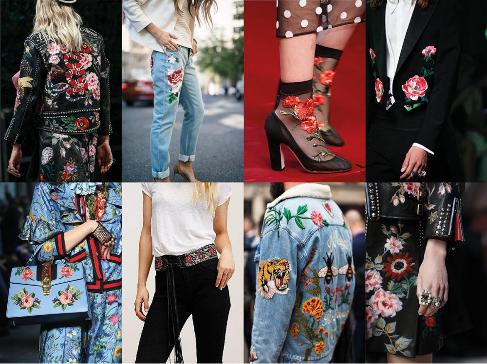 Trending: Rose Embroidery