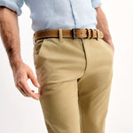 MENS LEATHER BELT SEAT S/M