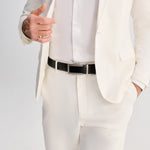 MENS LEATHER BELT ALONG L/XL