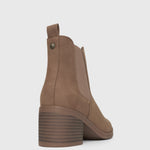 LEE Vegan Block Heel Chelsea Boots