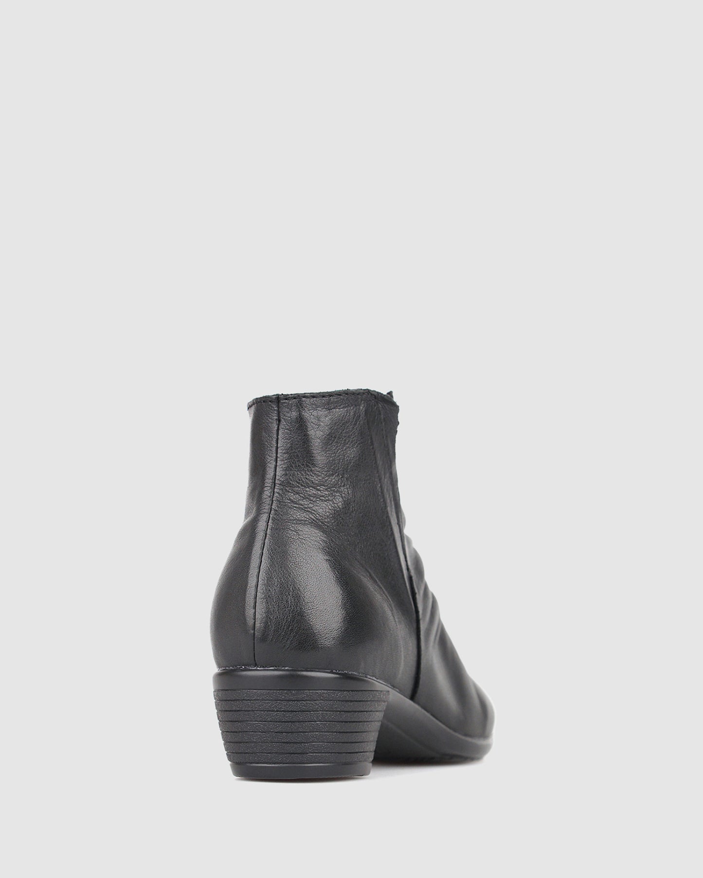 GINNY Leather Ankle Boots