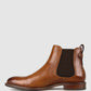 JEFFERY Leather Chelsea Boots