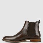 JEFFERY Leather Chelsea Boots