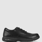 LEAGUE E/F Senior Leather School Shoes