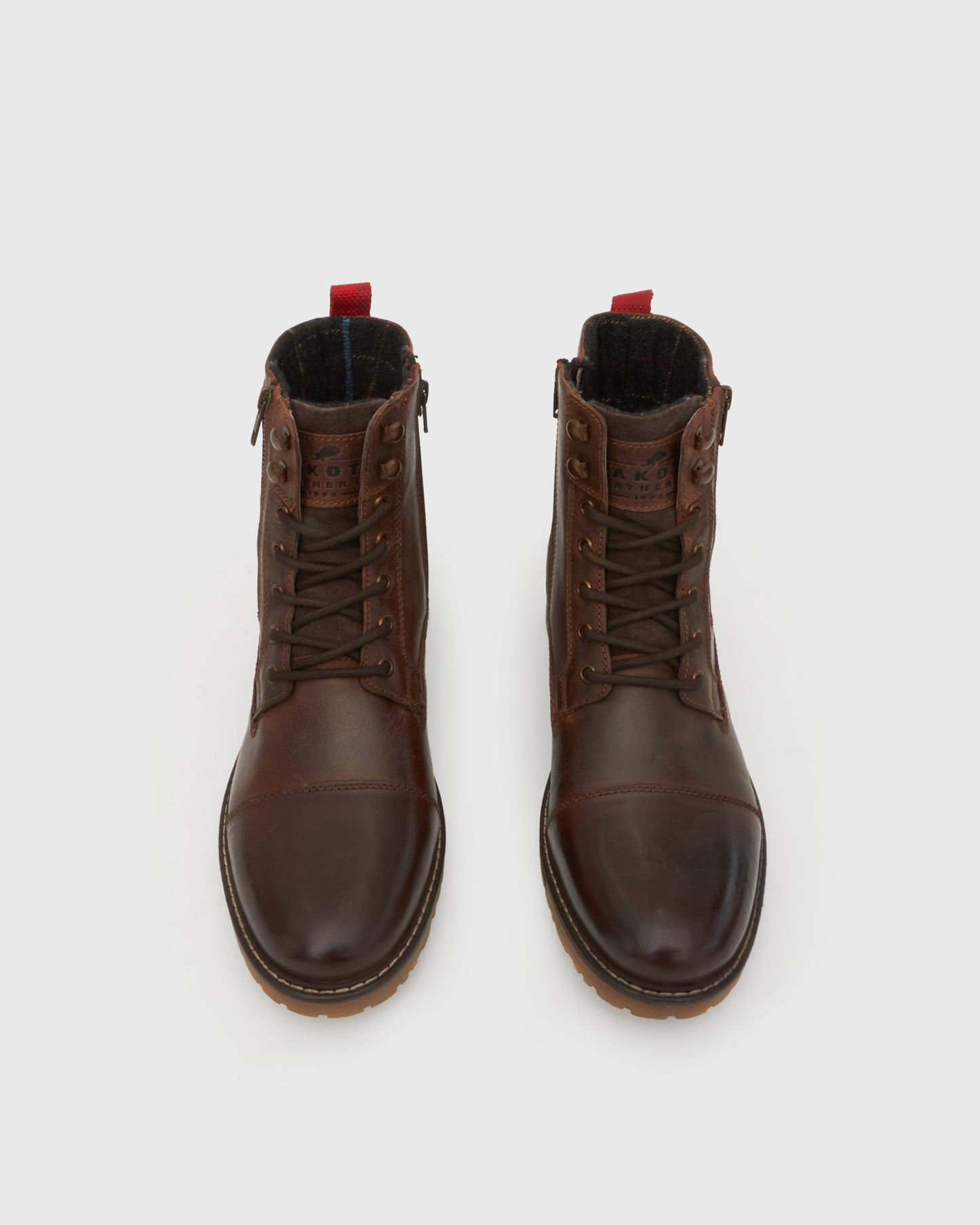 MOSS Leather Combat Boots