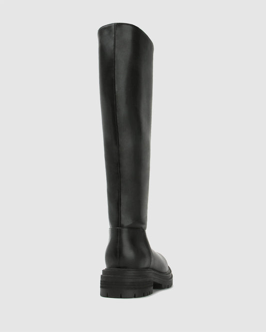 DRAGON Round Toe Knee Boots