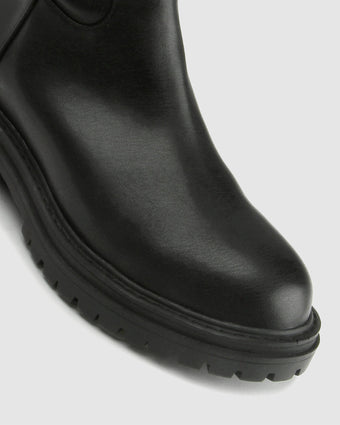 DRAGON Round Toe Knee Boots