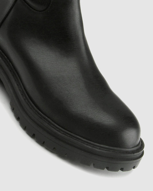 DRAGON Round Toe Knee Boots