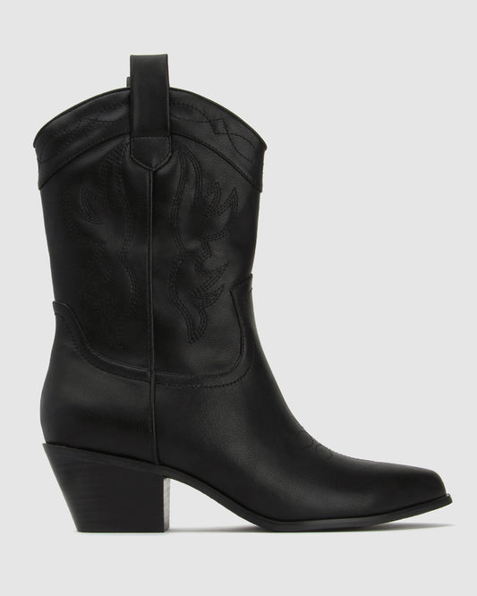 BIRDIE Ankle Western Boots