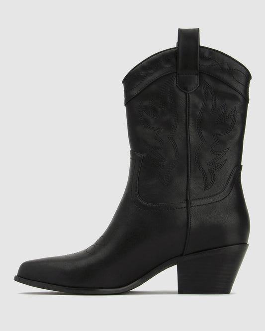 BIRDIE Ankle Western Boots