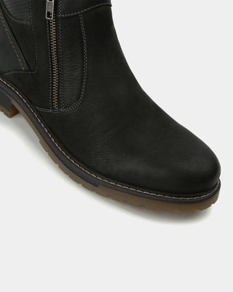 MATER Leather Zip Boots