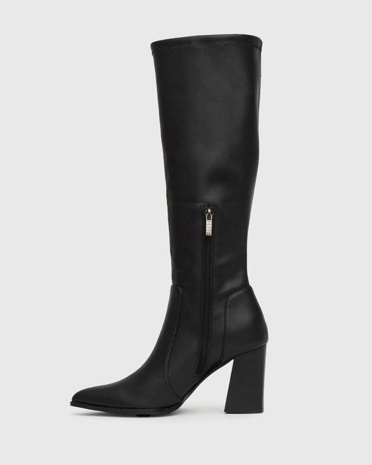 WICKS Pointed Toe Knee Boots