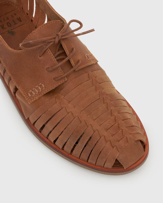 GOOSE Leather Huarache Sandals