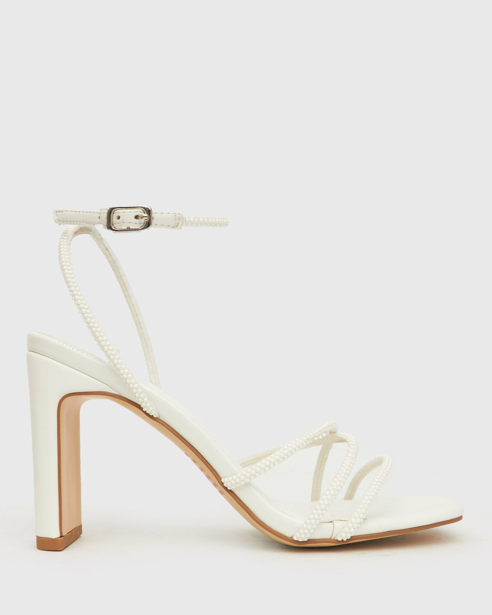Buy KLOSS Pearl Trim Strappy Sandals by Betts online - Betts