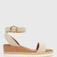 Wider Fit CARMA Low Wedge Sandals