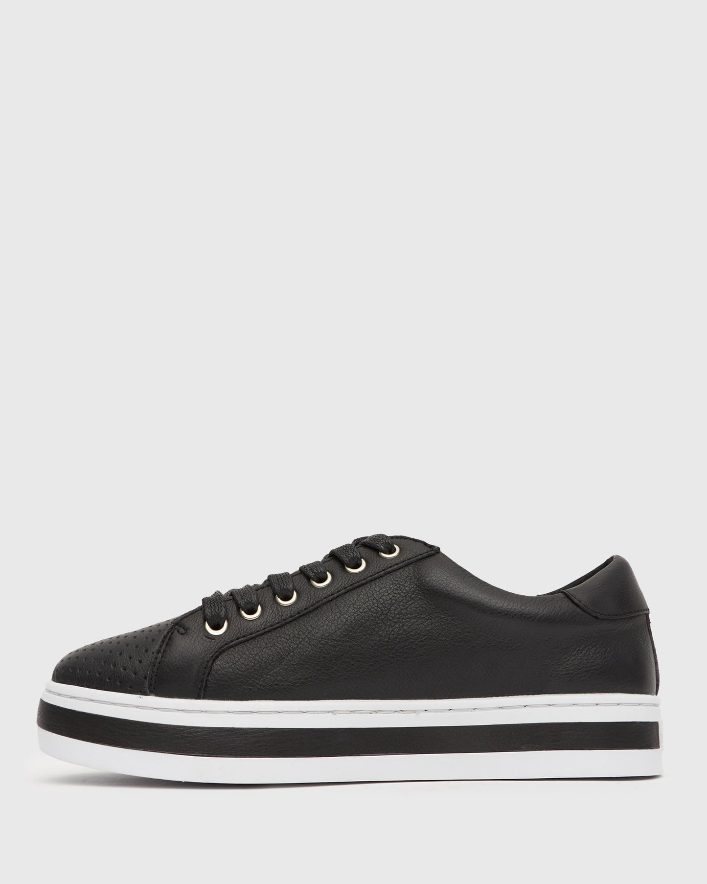 KIMMY Leather Platform Sneakers
