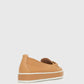 NED Gold Trim Leather Loafers