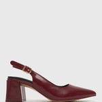 EMERY Slingback Mid-Block Heeled Pumps