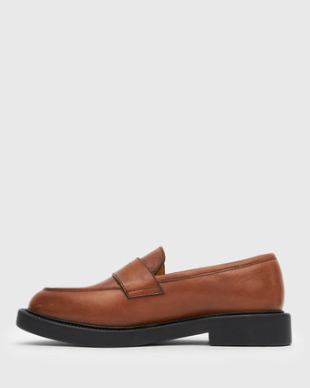 PALMER Classic Leather Penny Loafers