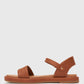 BODIE Ankle Strap Flat Sandals