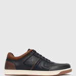 KEITH Lace-up Leather Sneakers