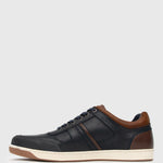 KEITH Lace-up Leather Sneakers