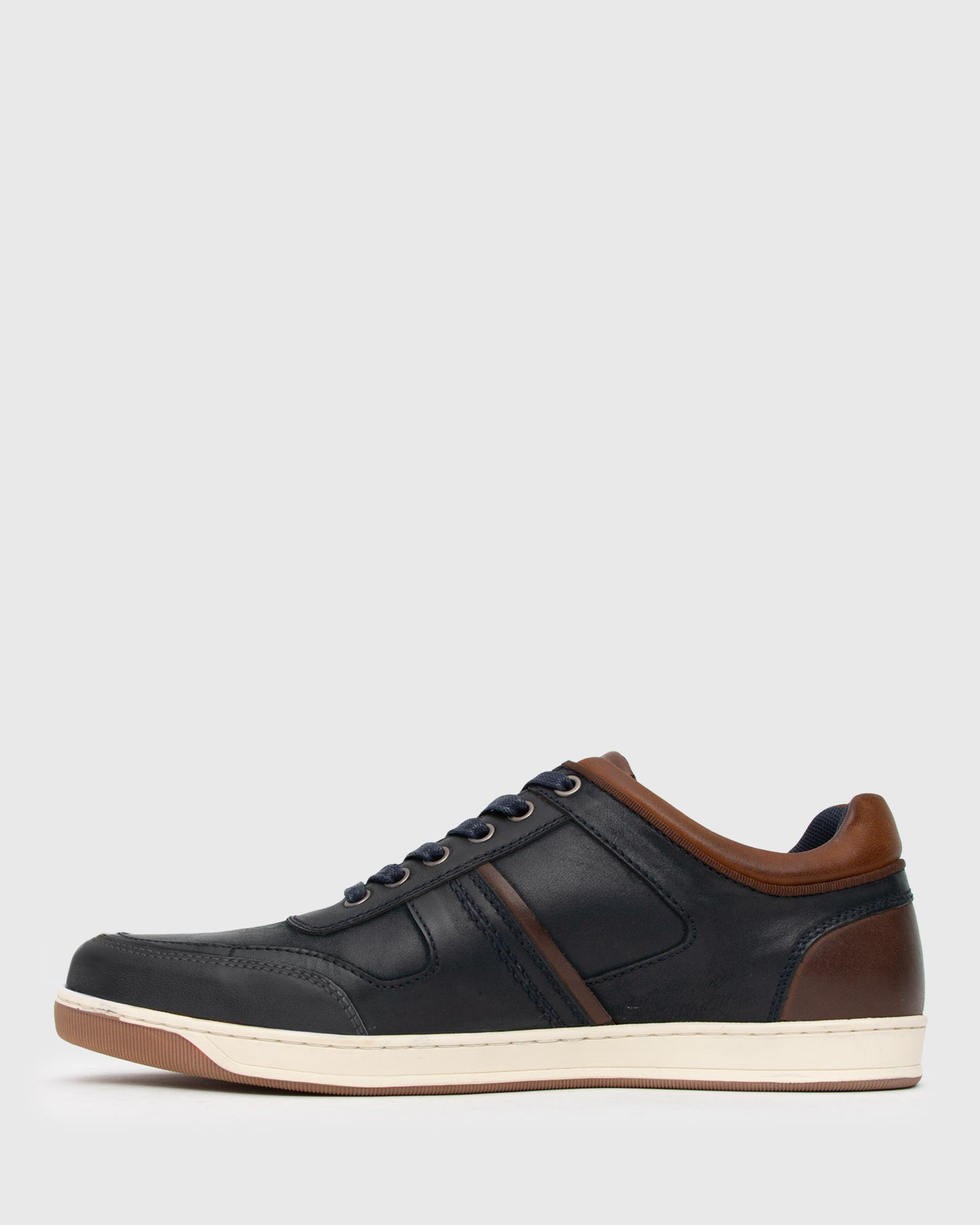 KEITH Lace-up Leather Sneakers