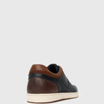 KEITH Lace-up Leather Sneakers
