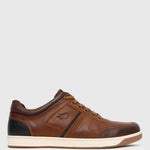 KEITH Lace-up Leather Sneakers