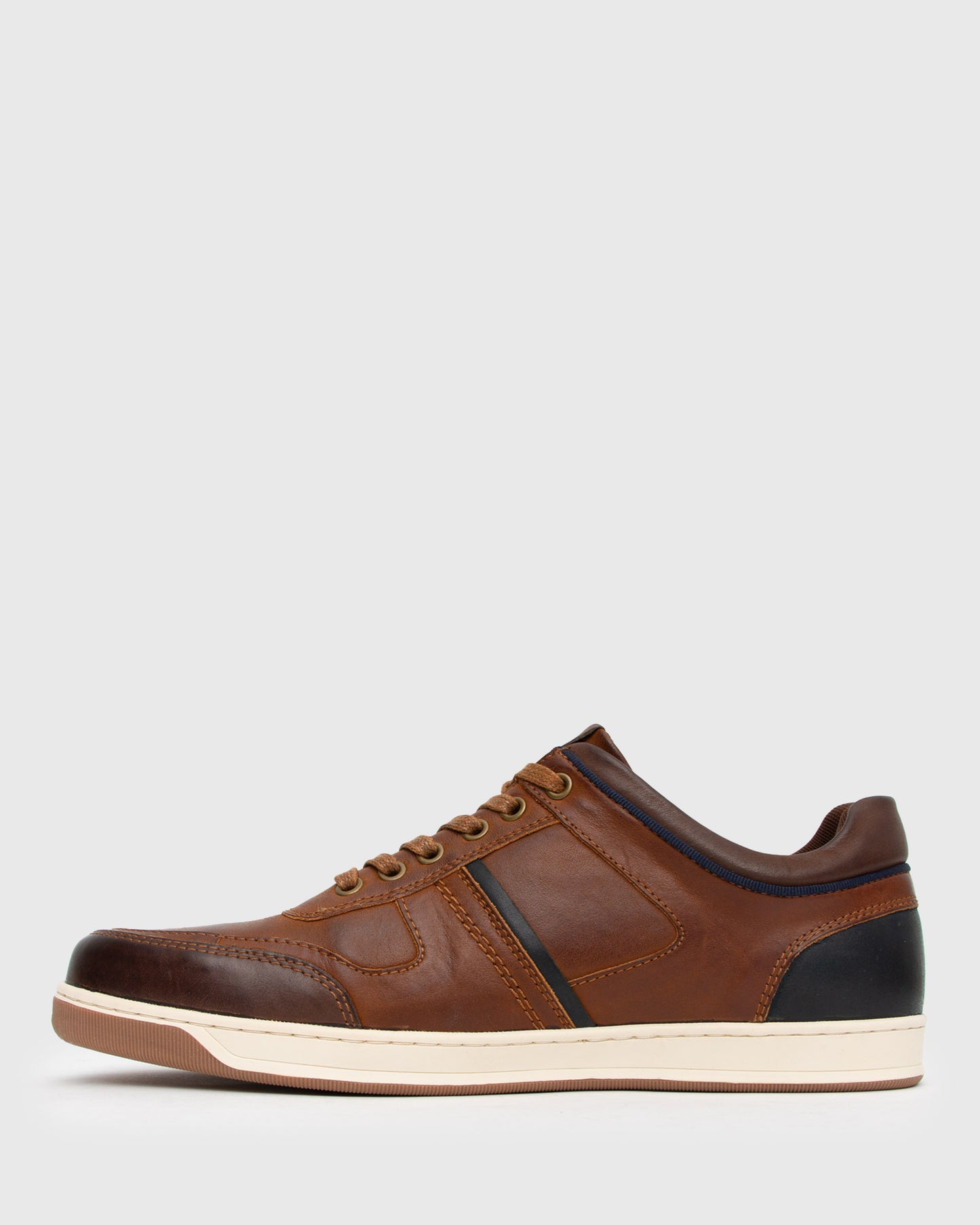 KEITH Lace-up Leather Sneakers