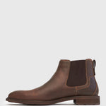 CORTINA Pull-on Leather Chelsea Boots
