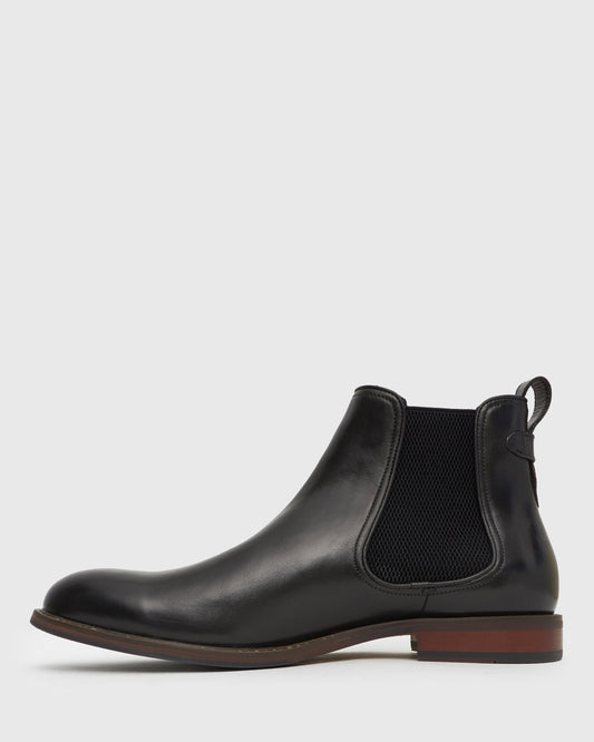 Wider Fit JEFFERY Leather Chelsea Boots