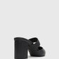 Wider Fit FRENZY Vegan Point Toe Mules