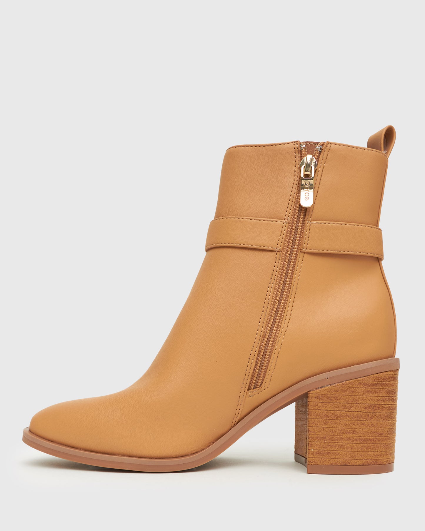 GILLY Buckled Strap Ankle Boots