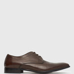 MEMORY Leather Derby Shoes