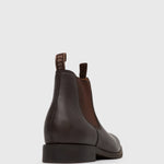 HERITAGE Leather Chelsea Ankle Boots