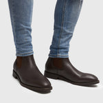 HERITAGE Leather Chelsea Ankle Boots