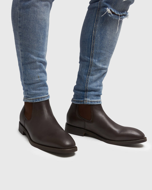 PRE-ORDER HERITAGE Leather Chelsea Ankle Boots