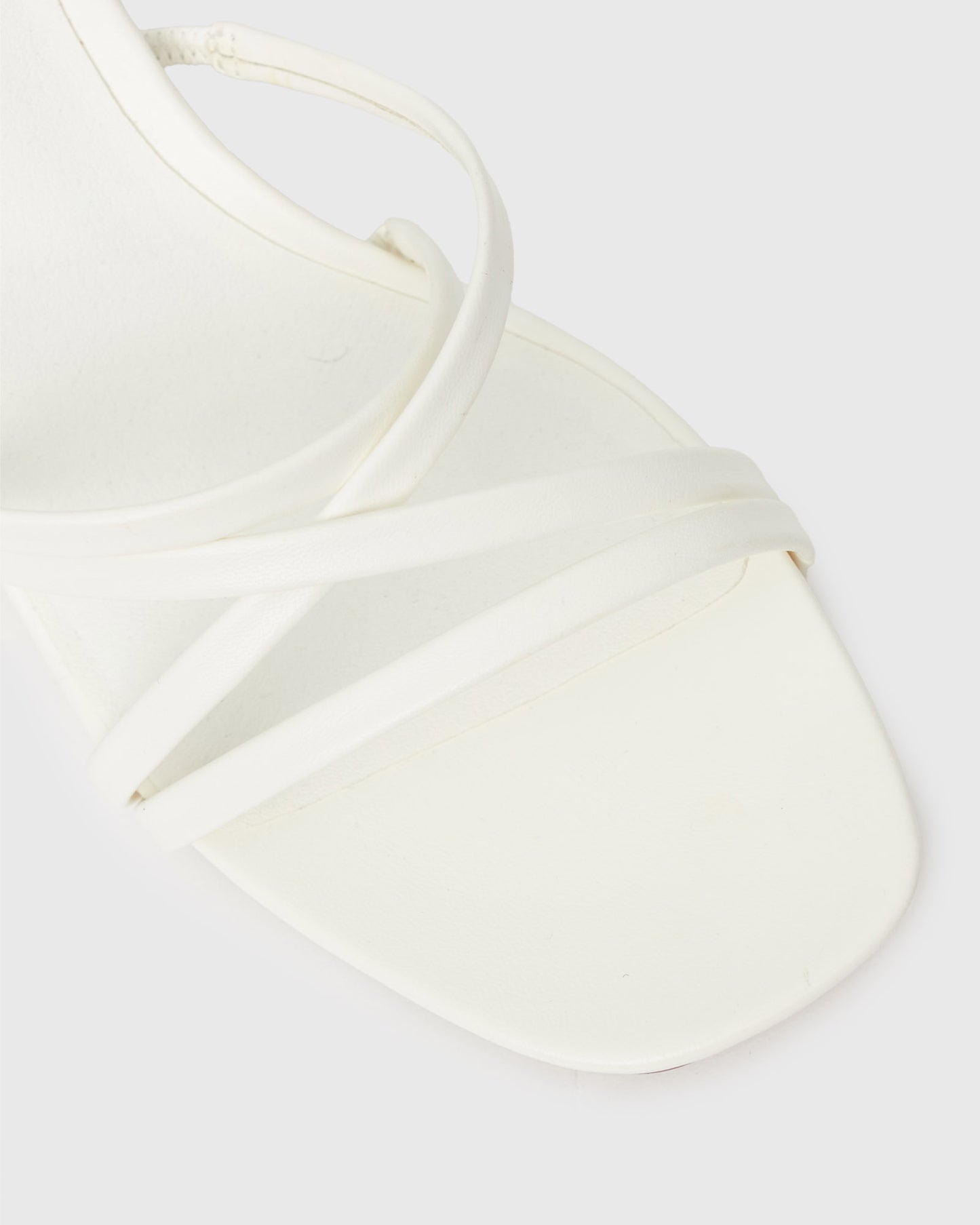 PRAISE Strappy Block Heel Mules