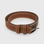 MENS LEATHER BELT SEAT S/M