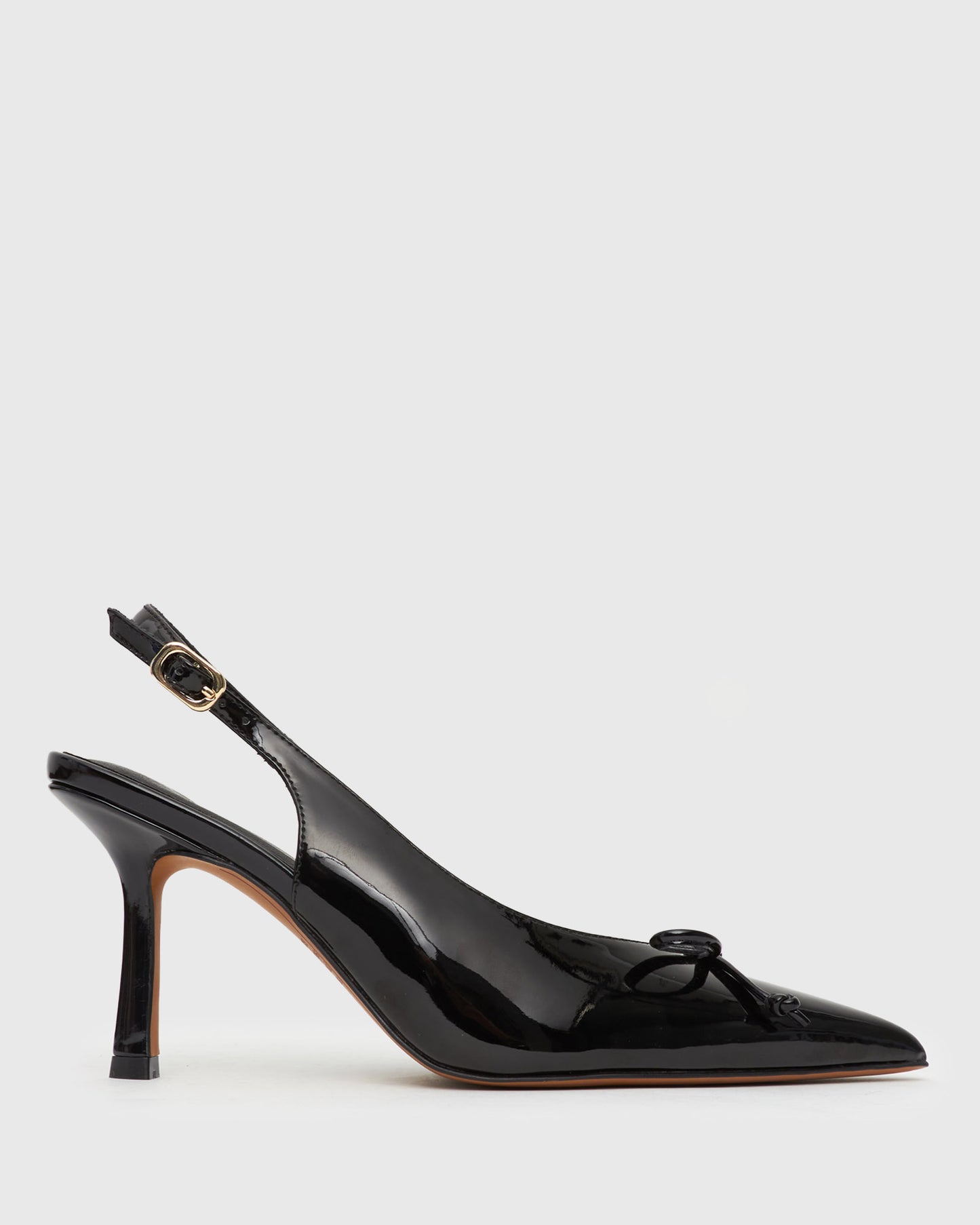 YVETTE Bow Slingback Stiletto Heels