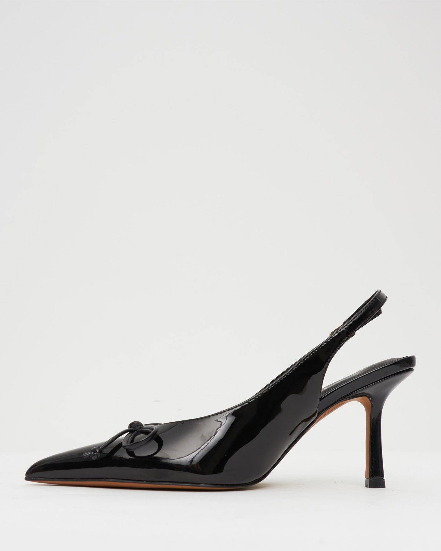 YVETTE Bow Slingback Stiletto Heels