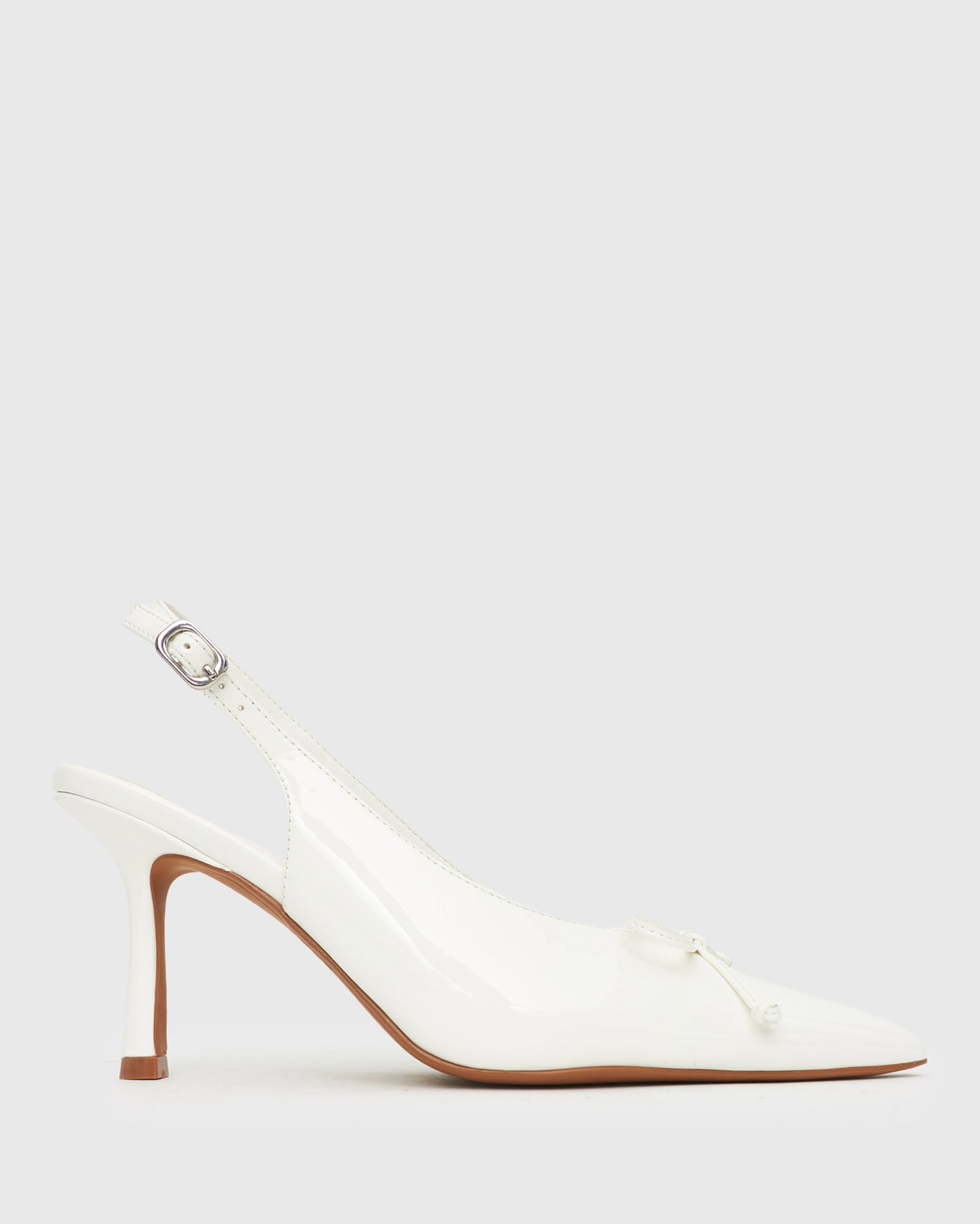 YVETTE Bow Slingback Stiletto Heels